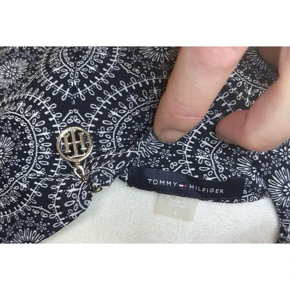 Tommy Hilfiger Dress Size 4 Bell Sleeve Knee Length New NWT - Picture 5 of 12